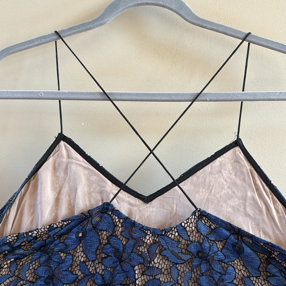 Never worn blue lace midi Anthropologie dress! - Picture 5 of 8